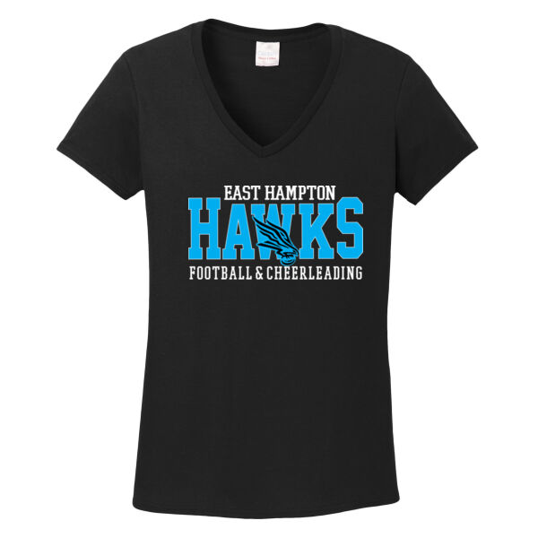 Ladies V Neck T Shirt Thumbnail