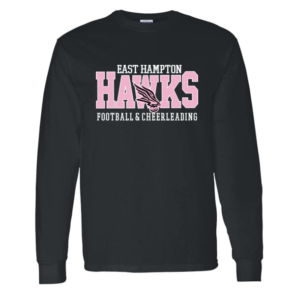 Adult Long Sleeve T Pink Logo Thumbnail